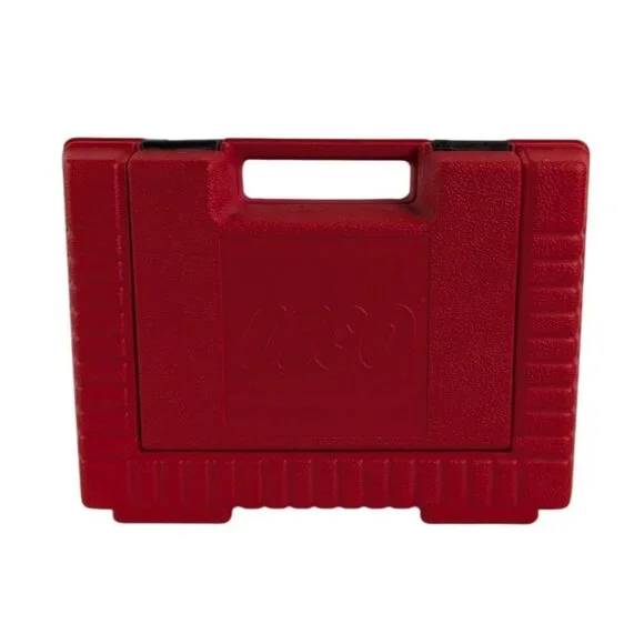 Vintage 1985 Lego Red‎ Storage Container Carrying Bin Case 10x13x4 inch