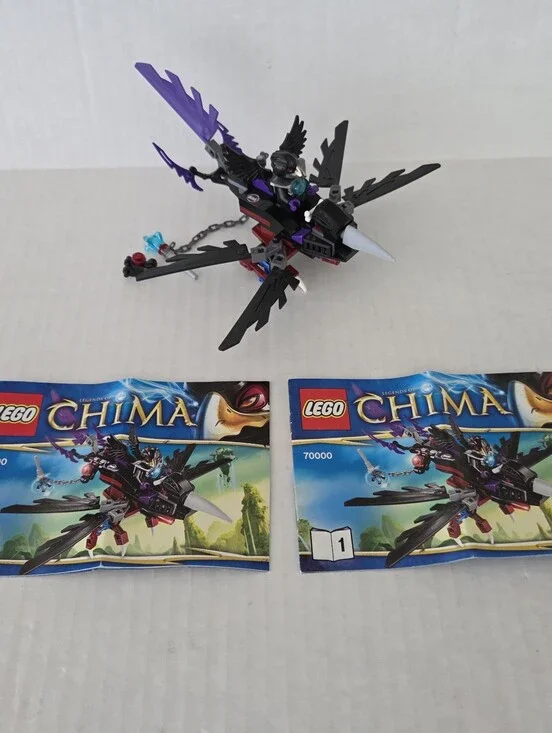 Lego 2013 Legends Of Chima Razcal's Glider 70000 w/Insructions **READ DES**