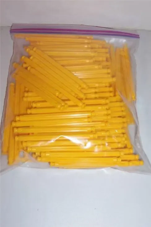 K'NEX 86mm Yellow Rod Pieces Parts Standard Classic Size KNEX -0614T18