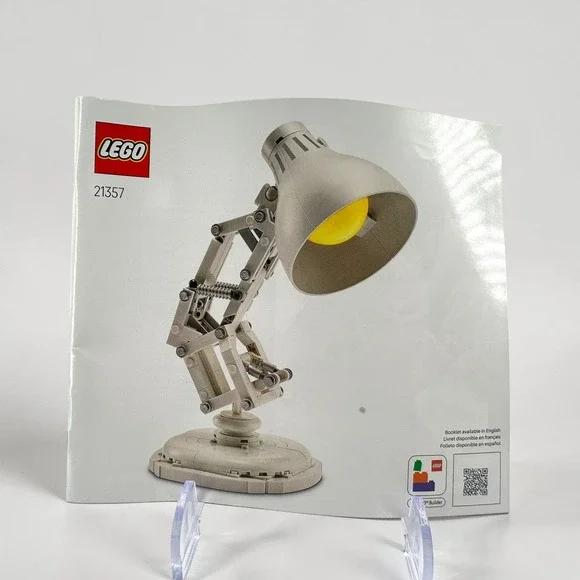 LEGO Ideas Disney Pixar Luxo‎ Jr. 21357 Instruction Manual Booklet Only