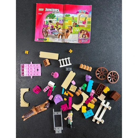 LEGO Juniors‎ Stephanie's Horse Carriage Friends Set INCOMPLETE