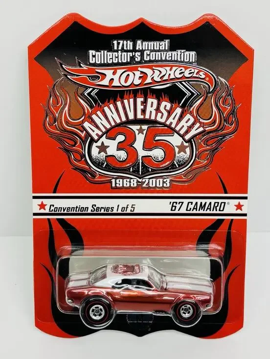 Hot Wheels '67 Camaro 17th Annual Convention 2557/5000 35th Anniversary