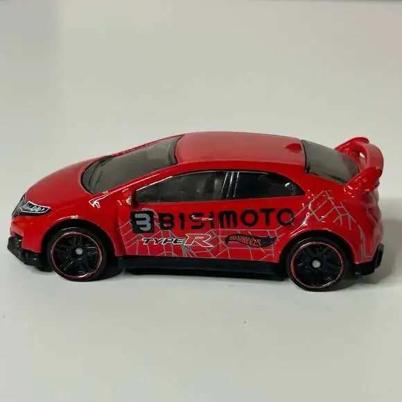 Hot Wheels 2018 HW Speed Graphics '16 Honda Civic Type R Bisimoto Diecast Car