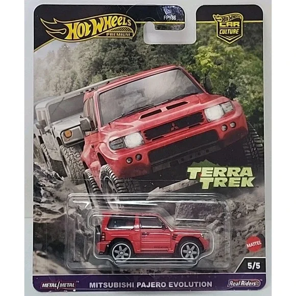 Hot Wheels Car Culture Terra Trek Mitsubishi Pajero Evolution‎ Diecast Toy