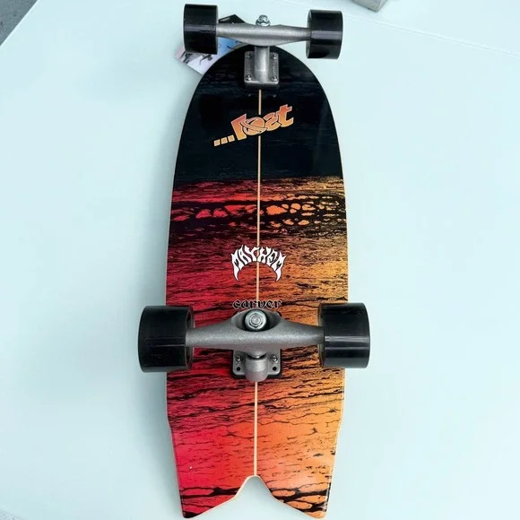 Mayhem Carver Skateboard Cruiser Skate‎ Brand New 9.5