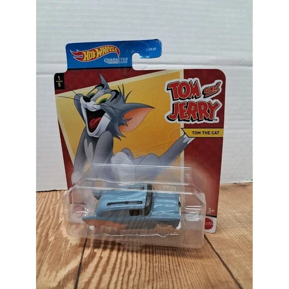 NEW Hot Wheels GRM58 1:64 Hanna Barbera TOM THE CAT Character Die-Cast Car jerry