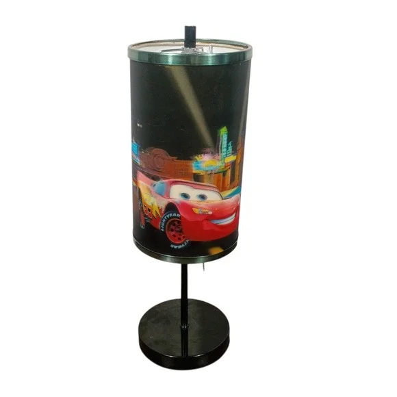 Disney Pixar Cars Holographic Bedroom Lamp Children's 18