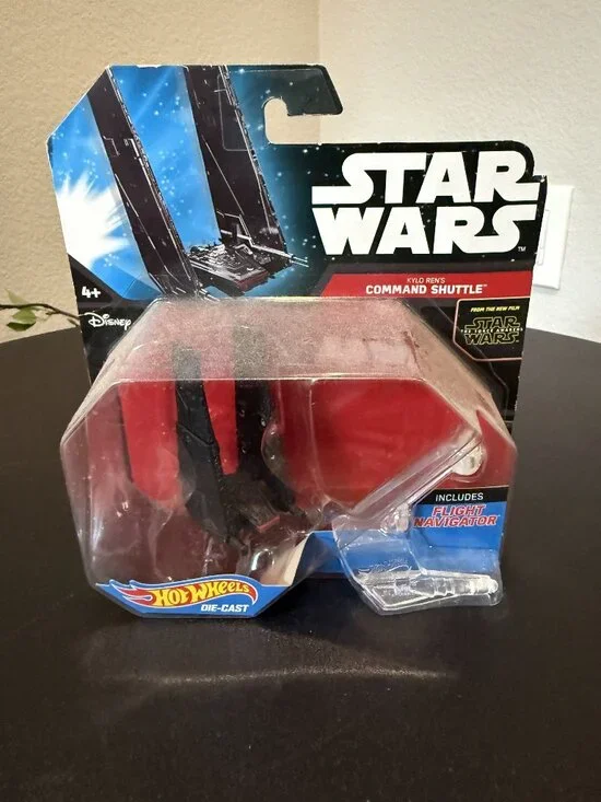Hot Wheels Star Wars Kylo Ren's Command Shuttle Die-Cast New Sealed