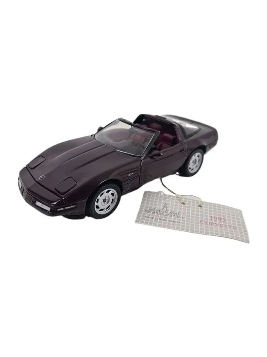 Franklin Mint 1993 Chevrolet Corvette ZR1 Ruby 1:24 Die Cast Classic B11UQ63