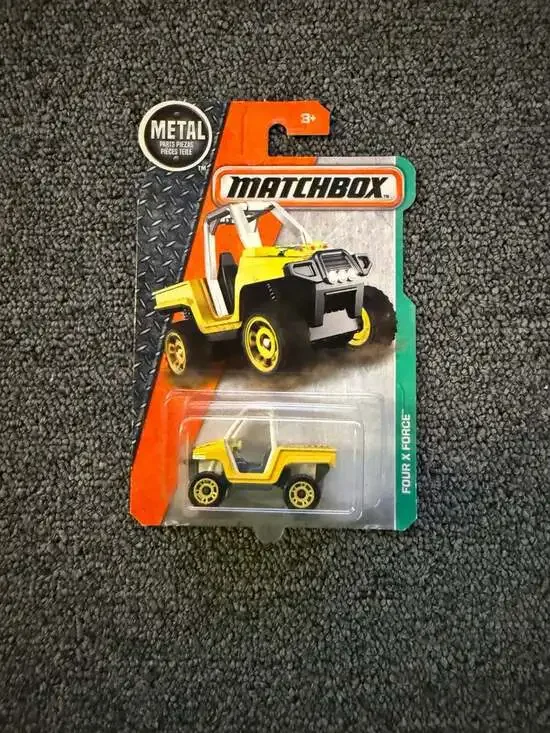 Matchbox Four X Force Yellow Die-Cast Toy Vehicle