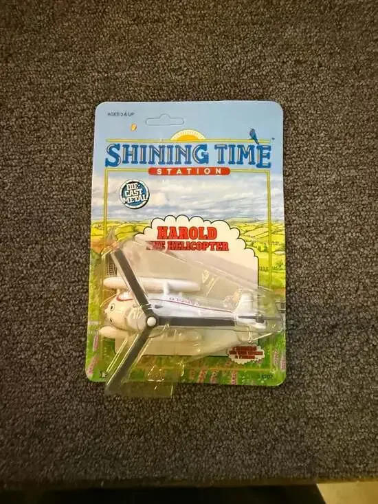 Vintage ERTL Shining Time Station Die-Cast Harold the Helicopter Thomas & Friend