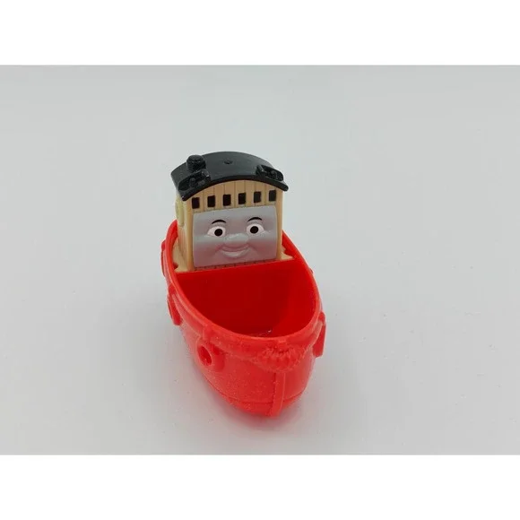 Thomas & Friends Bulstrode the Barge Red Plastic Rolling Toy Boat 0355WC 2015‎