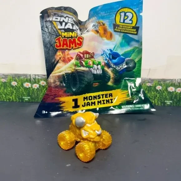 Monster Jam Series 20 Mini Gold El Toro Loco Monster Truck #544 Rare Chase