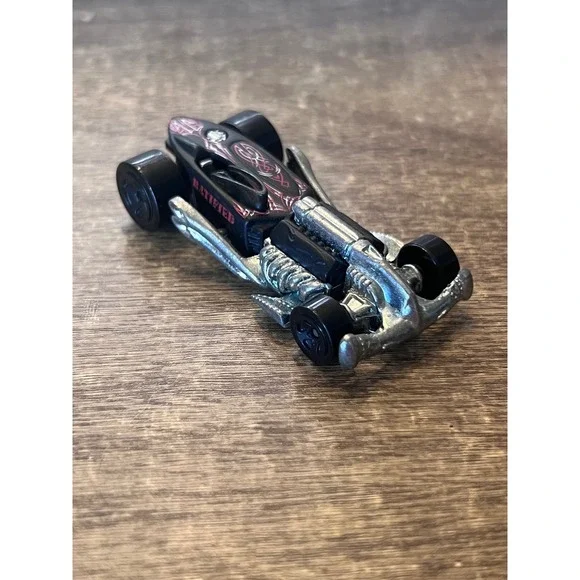Hot Wheels Acceleracers‎ Rat-Ified Black W Red Loose Die Cast Fantasy Cars EUC