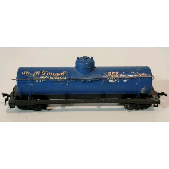 Vintage Ho‎ Scale Union Starch & Refining Co Single Dome Tanker Car Model Train