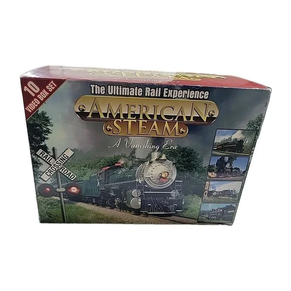 American Steam‎ The Ultimate Rail Experience A Vanishing Era VHS Set