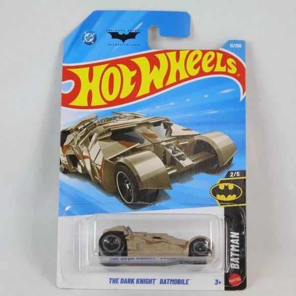 Hot‎ Wheels The Dark Knight Batmobile Toy Car - NEW