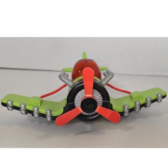 Fisher-Price Imaginext Sky Racers Sea Stinger Plane Wing Action NO MISSILE