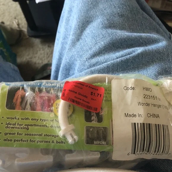 White Organizer - Universal Hanging Hook