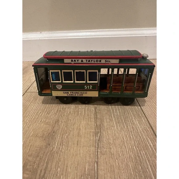 San Francisco Cable Car Powell & Mason/Bay‎ & Taylor Vintage Tin Toy Japan