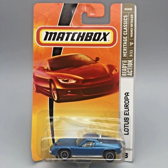 Matchbox Lotus Sports Car Metallic Blue Heritage Classics Diecast‎ 1/64 N5440