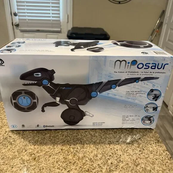 WOWEE MIPOSAUR INTELLIGENT ROBOT DINOSAUR TOY BRAND NEW OPENED BOX