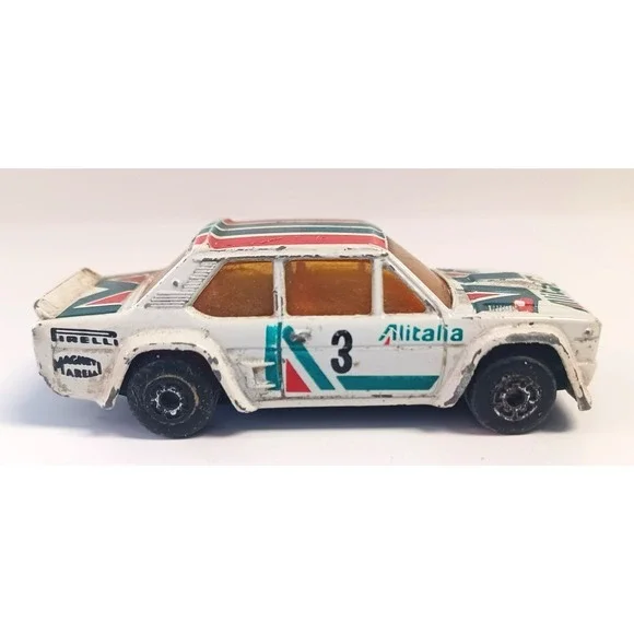 1982 Matchbox Superfast Fiat Abarth 131 Rally‎ Alitalia Livery Diecast Car Macau