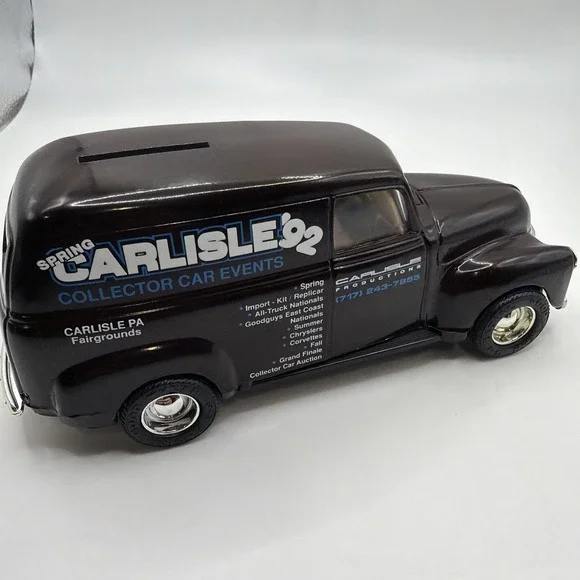 ERTL 1950‎ Chevy Panel Truck Bank, Carlisle Spring Show 92 - #2977 ,1/25 NIB