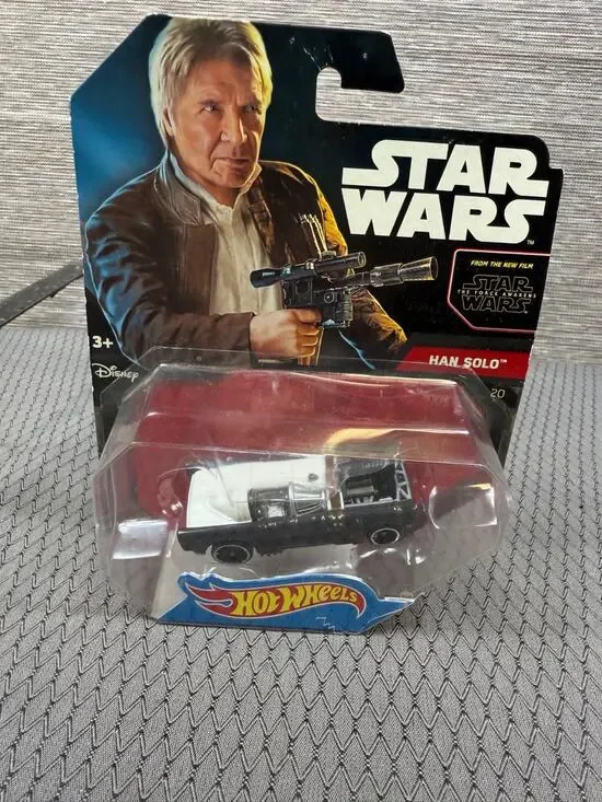 2014 Star Wars The Force Awakens Han Solo Hot Wheels NEW