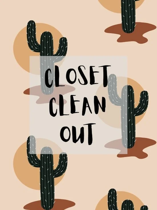 Closet Clean Out