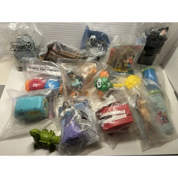 Vintage  1990's Burger King  Kids Club Toys Lot of 13 Collectible Figures G50