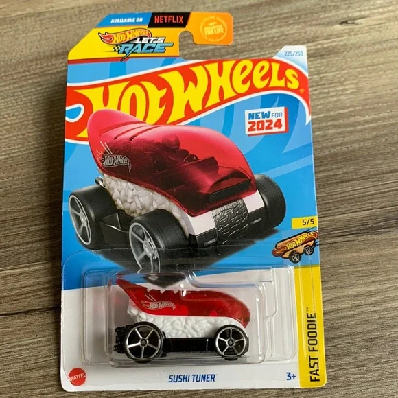Sushi Tuner Rod Hot Wheels Hotwheels Tuna Food Car Lets Race New Model 2024