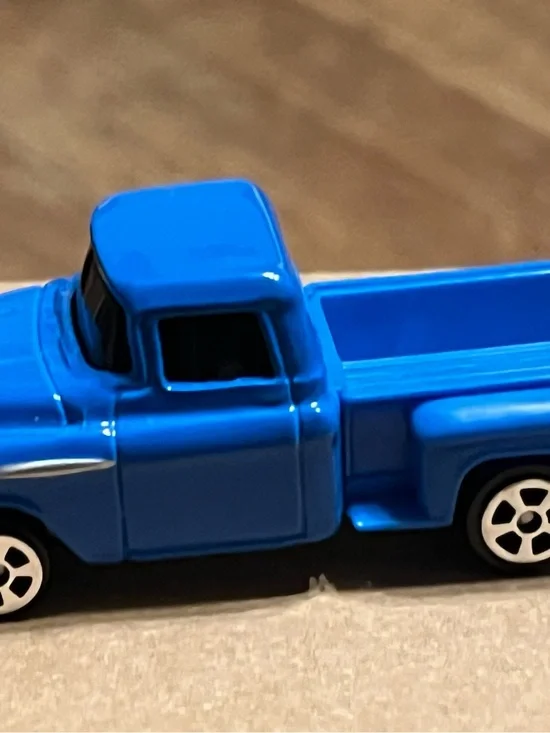 Bright Blue Kids Die-Cast Pickup Truck Toy