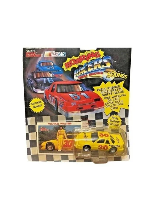 Vintage Die Cast Racing Champions Michael Waltrip 30 Pennzoil Roaring Racers