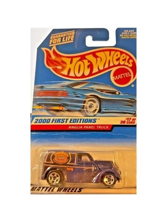 Vintage Die Cast Hot Wheels 2000 First Editions Anglia Panel Truck Collectible