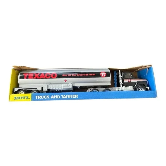 Texaco Ertl Truck and Tanker Tractor Trailer Die Cast