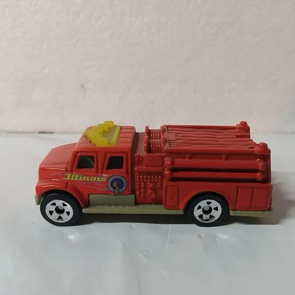 MATCHBOX Loose McDonald's International Pumper Says Illinois  On It