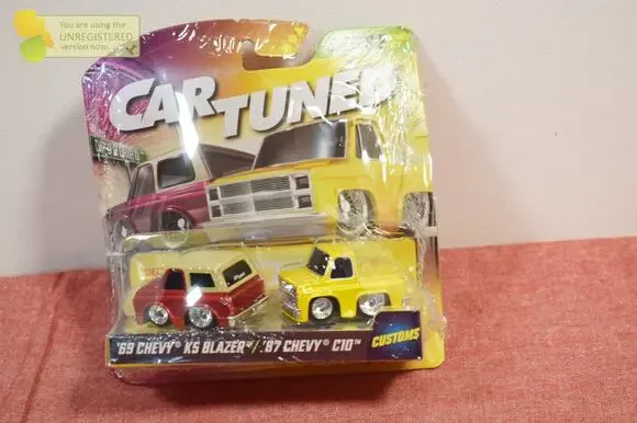 CarTuned 2 Pack Series 2 '69 Chevy & '87 Chevy