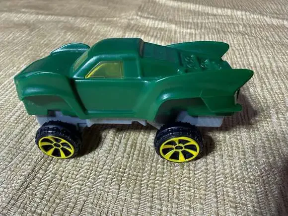 2013 Hot Wheels Made for McDonald's Big Green Baja Truck Car Toy