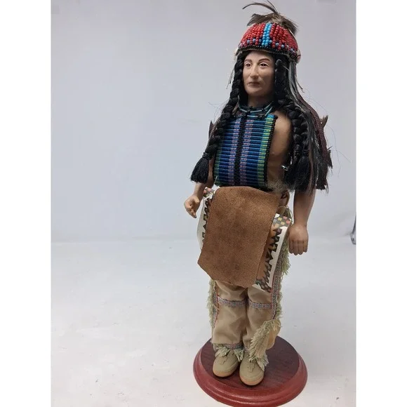 Sandy Dolls Limited Warrior Series  1996 Native American Style Doll Soaring Hawk