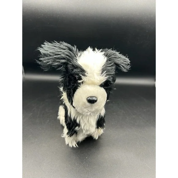 American Girl Saige Plush Dog Rembrandt Border Collie 6.5