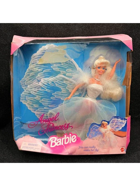 BARBIE ANGEL PRINCESS BARBIE DOLL VTG 1996 MATTEL