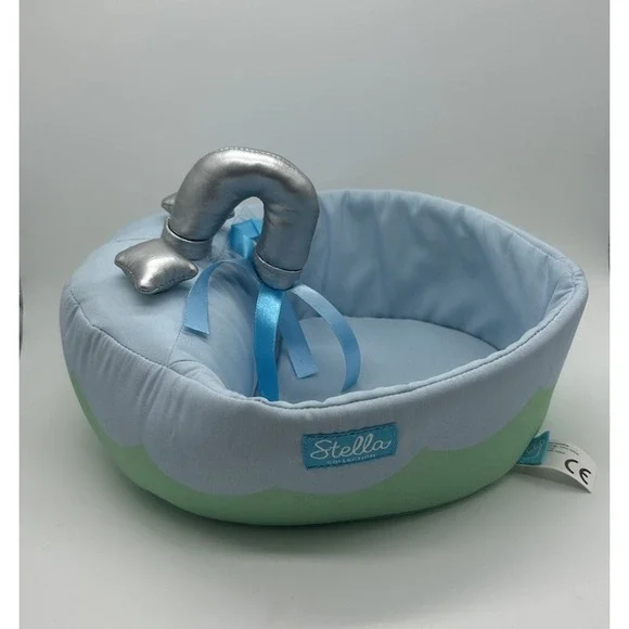Manhattan Toy Stella Collection Green/Blue Soft Bath Tub Plush 10