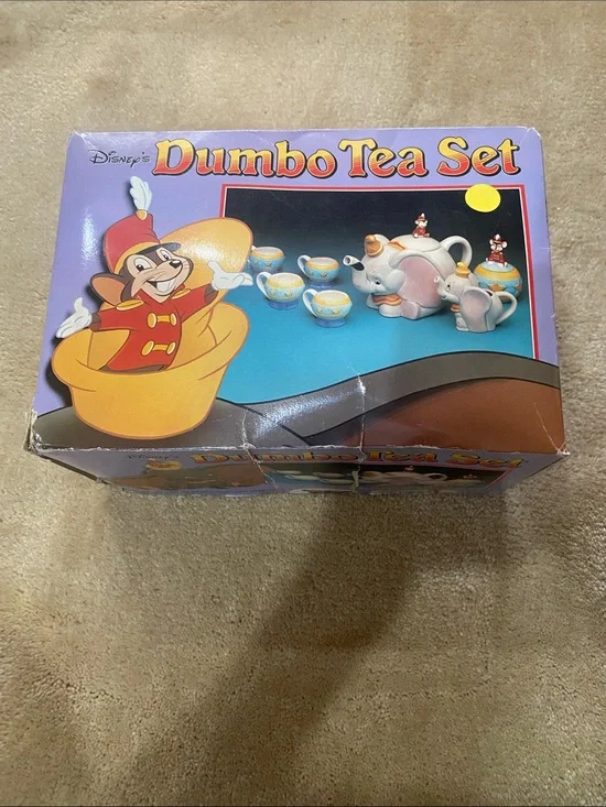 Disney Dumbo Tea Set - Purple and Blue Play Tea Set