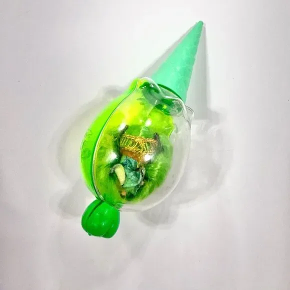 Vintage RARE 1968 Mattel Kiddle cone green doll toy.