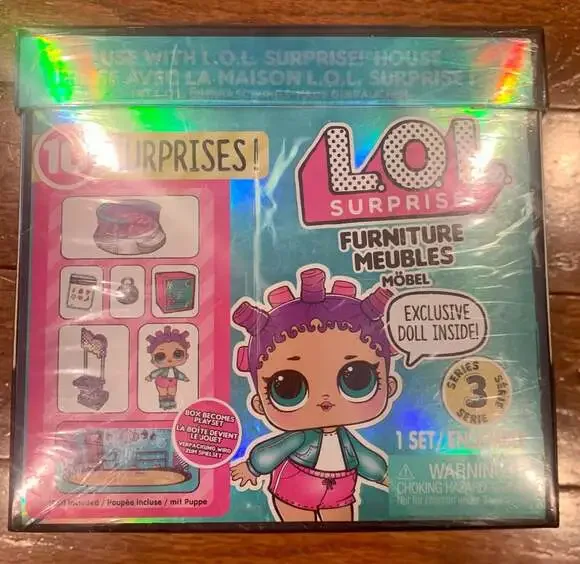 NEW LOL Surprise Sk8er Roller Rink Furniture Set w/ Doll‎ & Disco Ball