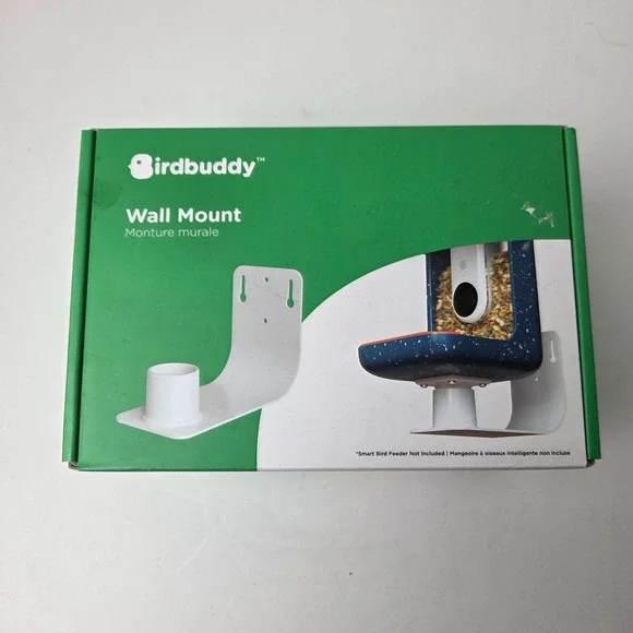 Bird Buddy Birdbuddy Wall Mount Bracket Kit for Smart Bird Feeder New