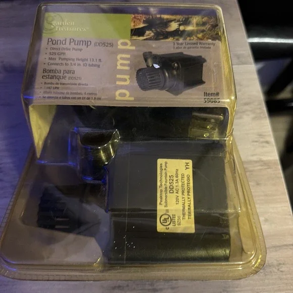 Garden Treasurers Pond Pump (DD525)