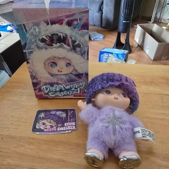 PIDOL Dream Weaving Collection Neon Dreamer Vinyl Plush Doll Purple Art Toy A5