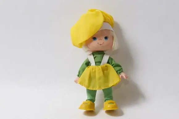 Lucy Lemon 5-Inch Doll – Lanard, 1980s Small, Vintage, Doll, 260821-WH 1371